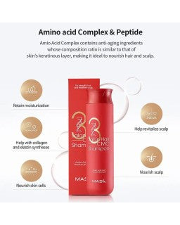 MASIL - 3 Salon Hair CMC Shampoo Jumbo [500ml]