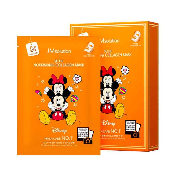 [JM Solution] Disney Selfie Nourishing Collagen Mask (1pc)