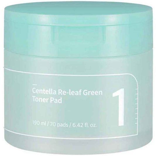 numbuzin - No.1 Centella Re-Leaf Green Toner Pad