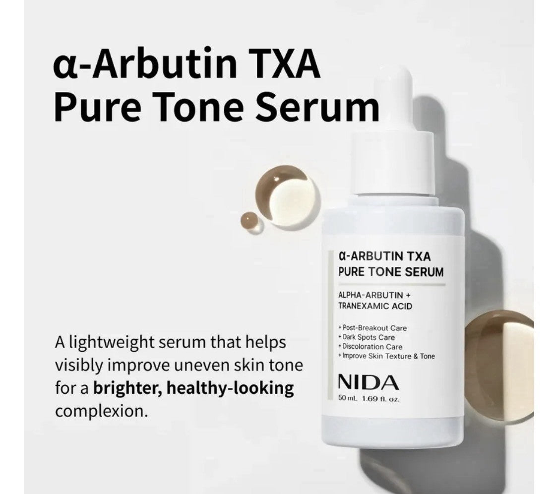NIDA - Alpha-Arbutin TXA Pure Tone Serum [50ml]