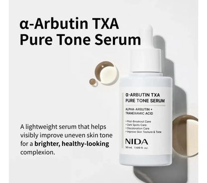 NIDA - Alpha-Arbutin TXA Pure Tone Serum [50ml]