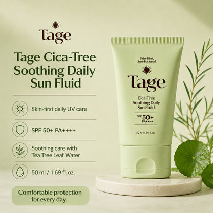 Tage - Cica-Tree Soothing Daily Sun Fluid [50ml]