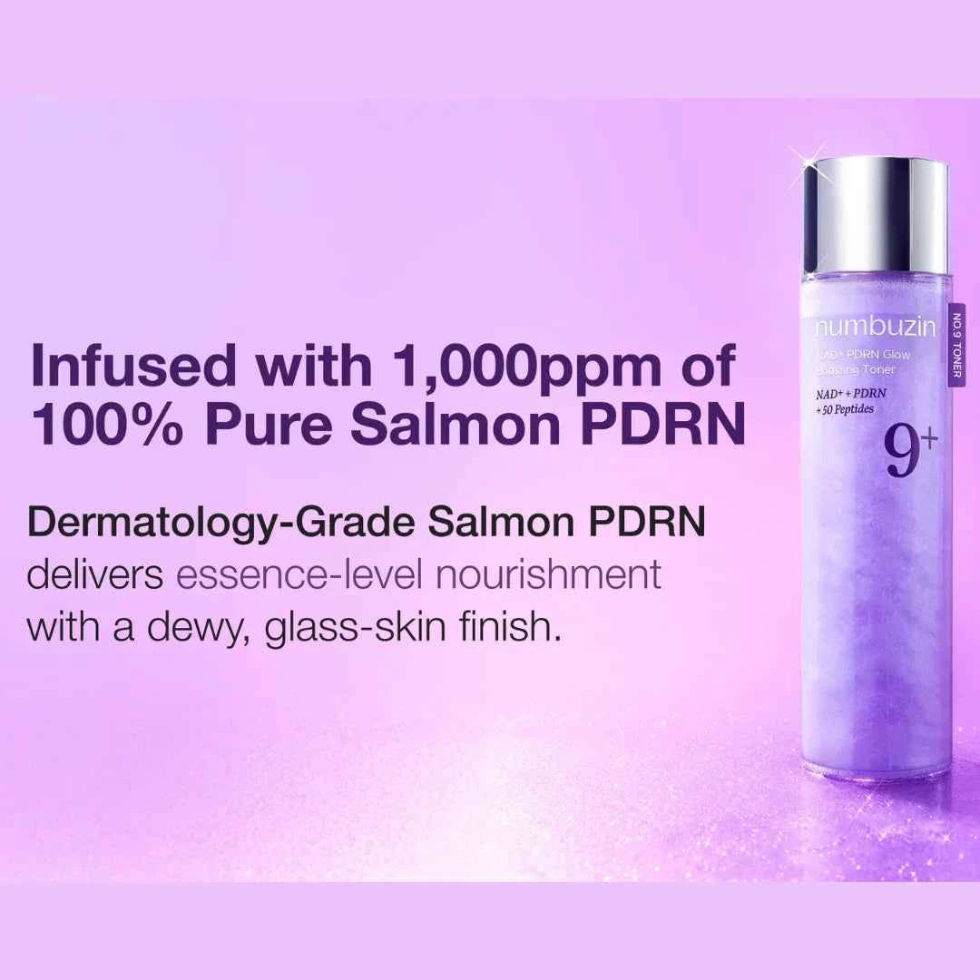 Numbuzin] No.9 NAD PDRN Glow Boosting Toner 150ml