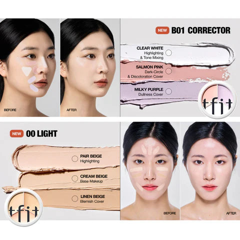[TFIT] Cover Up Pro Concealer (3 Colors)
