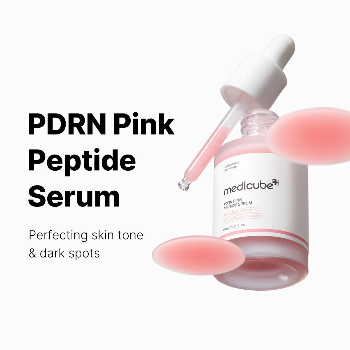 medicube - PDRN Pink Peptide Serum [30ml] - Miinsecrets