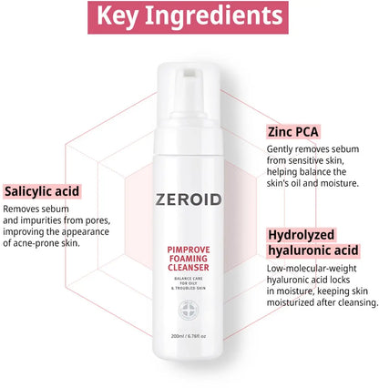 [ZEROID] Pimprove Foaming Cleanser 200ml